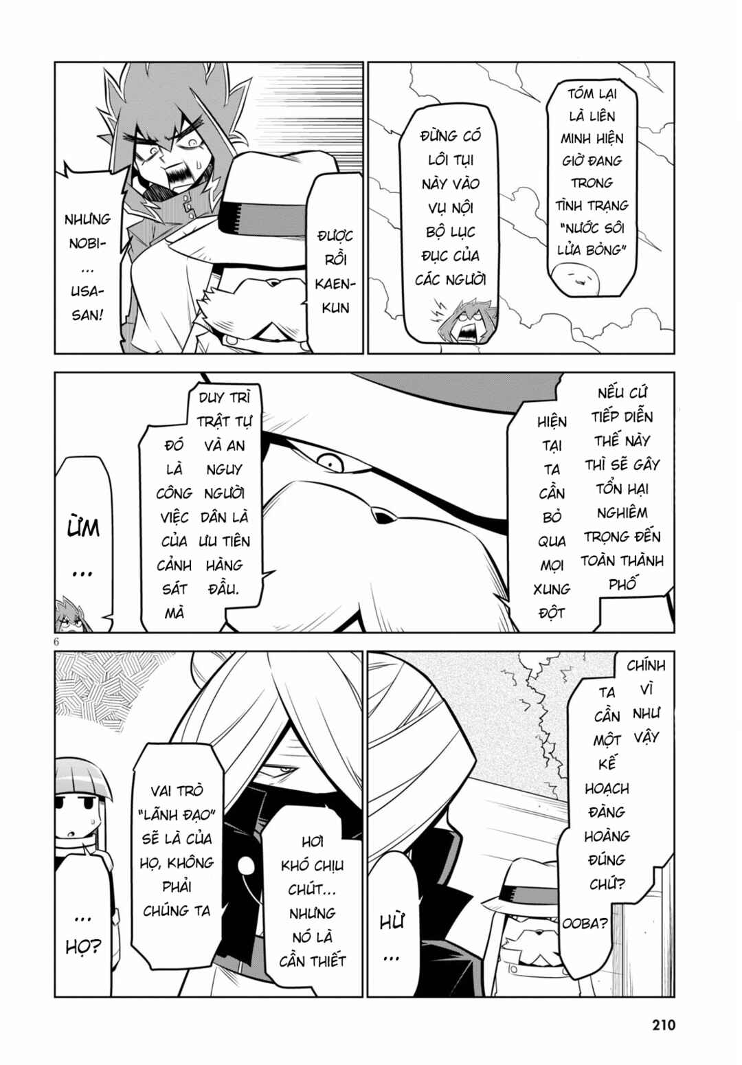 Zannen Onna Kanbu Black General-san Chapter 136 - Page 9