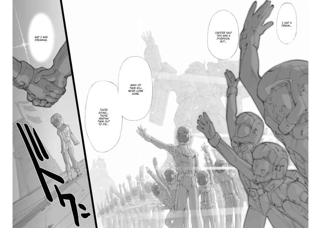 Advance of Zeta Re-Boot: Gundam Inle - Black Rabbit Had a Dream Chapter 6 - Page 13