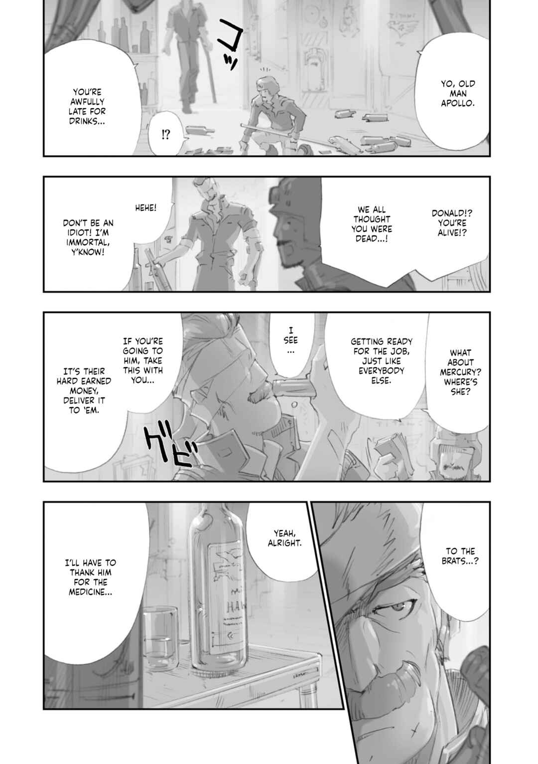 Advance of Zeta Re-Boot: Gundam Inle - Black Rabbit Had a Dream Chapter 6 - Page 16