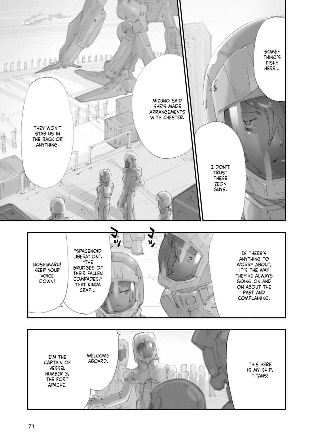 Advance of Zeta Re-Boot: Gundam Inle - Black Rabbit Had a Dream Chapter 6 - Page 5