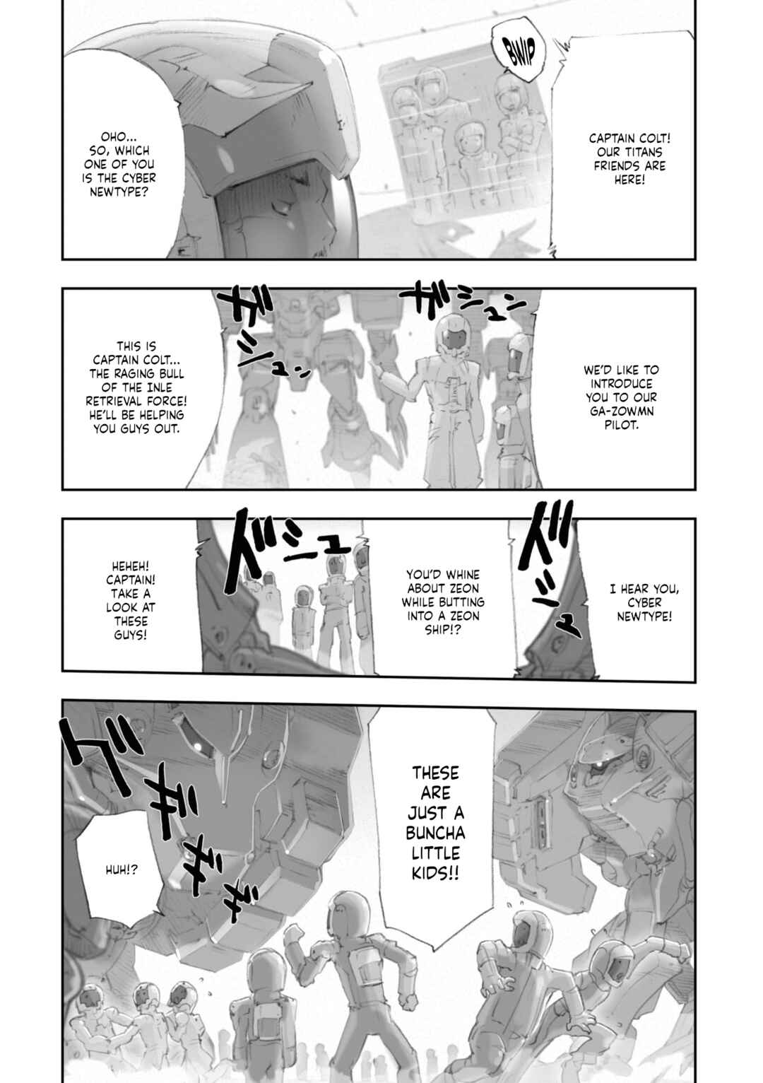Advance of Zeta Re-Boot: Gundam Inle - Black Rabbit Had a Dream Chapter 6 - Page 6