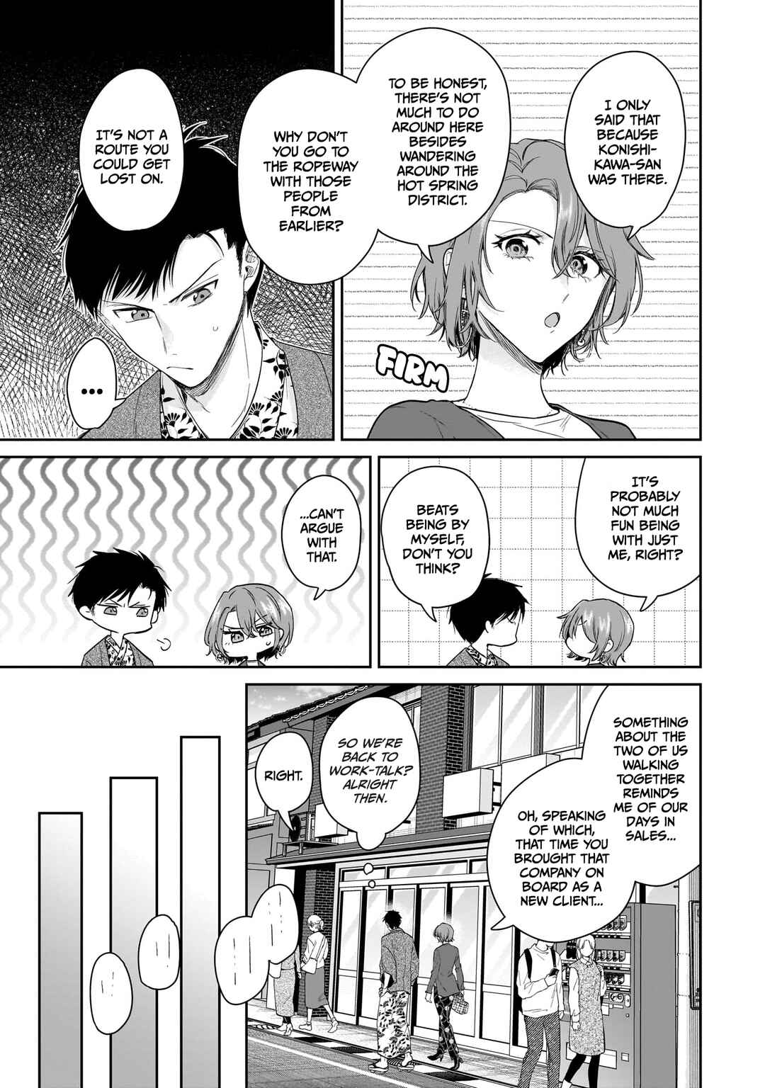 Misato-san wa Amasugi Joushi ni Chotto Kibishii Chapter 23 - Page 13