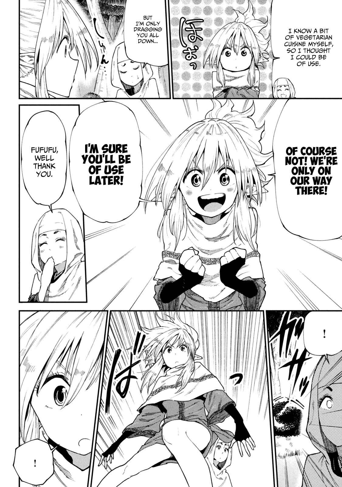 Mazumeshi Elf to Yuuboku gurashi Chapter 46 - Page 10
