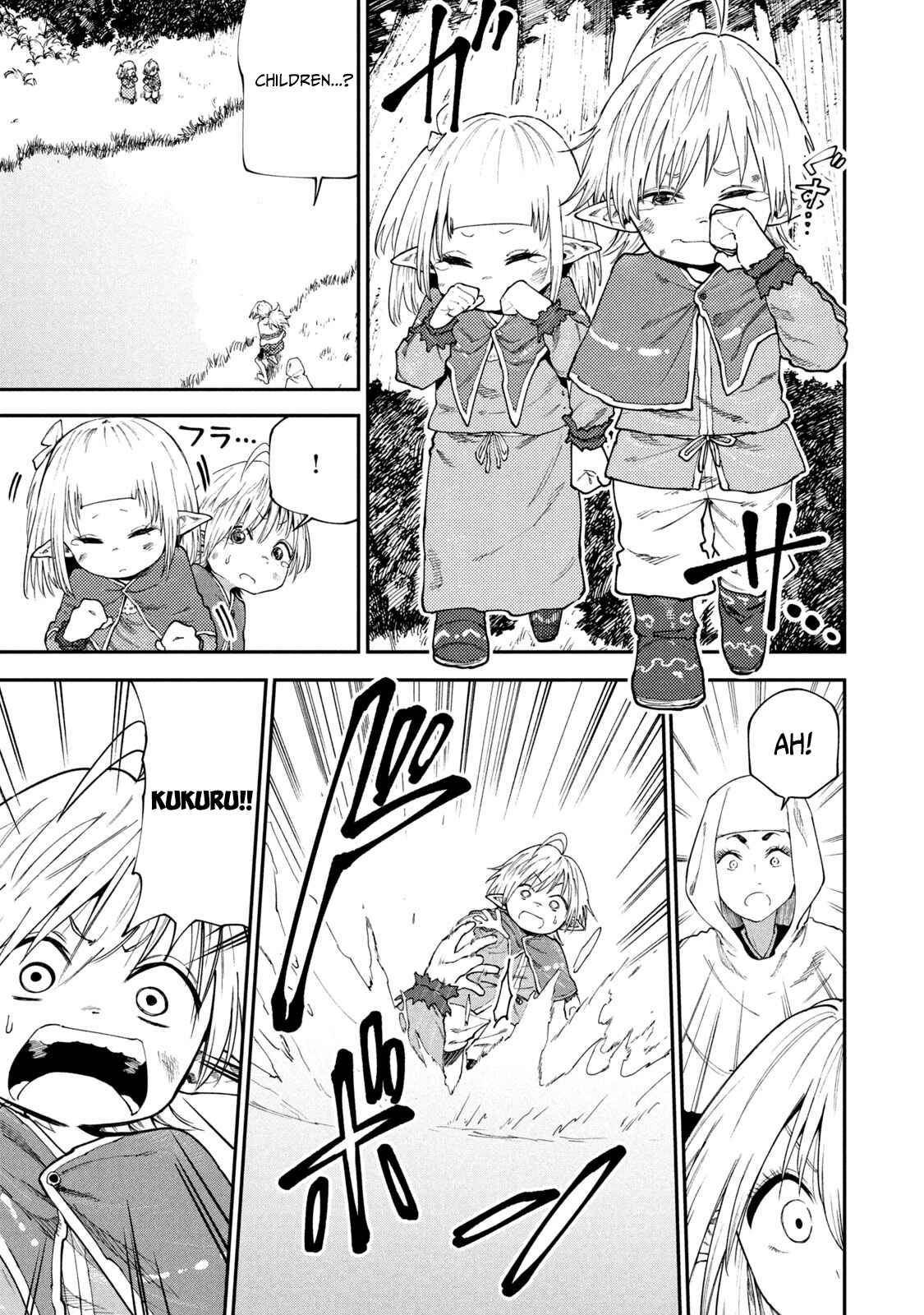Mazumeshi Elf to Yuuboku gurashi Chapter 46 - Page 11
