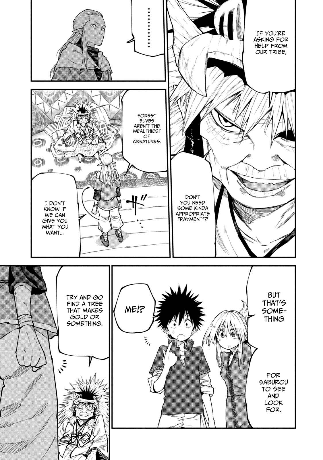 Mazumeshi Elf to Yuuboku gurashi Chapter 46 - Page 5