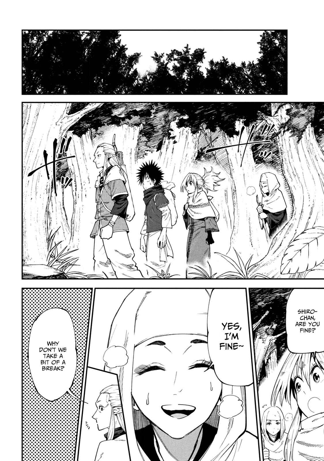 Mazumeshi Elf to Yuuboku gurashi Chapter 46 - Page 8