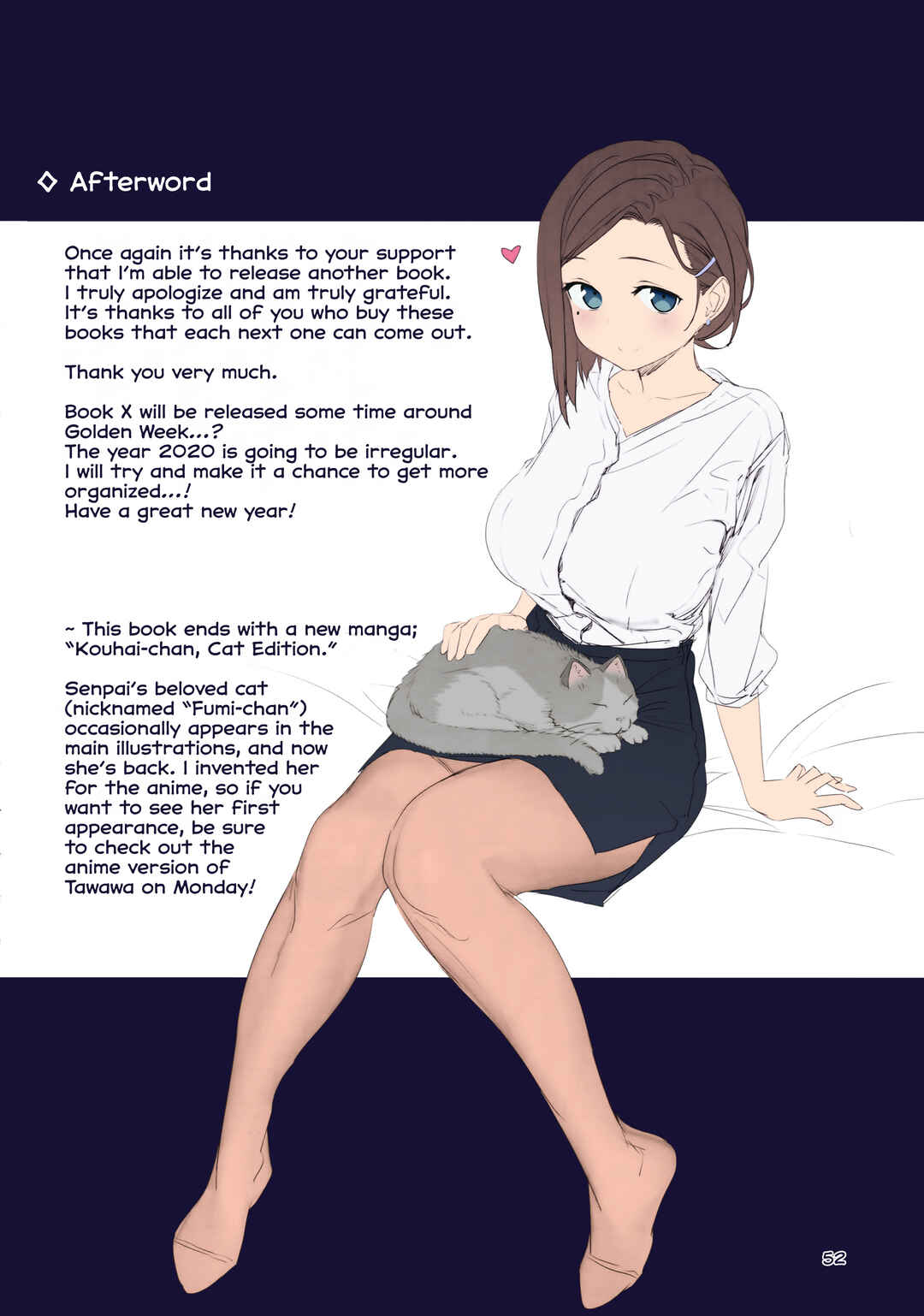 Getsuyoubi no Tawawa (Twitter Webcomic) (Fan Colored) Chapter 29 - Page 24