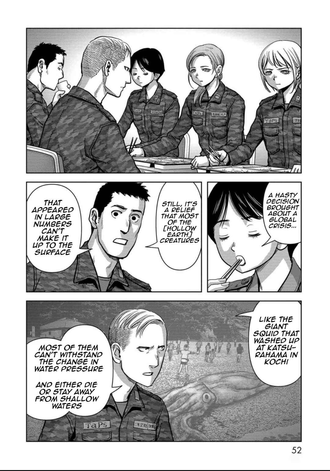 Kaijuu Jieitai Chapter 49 - Page 54