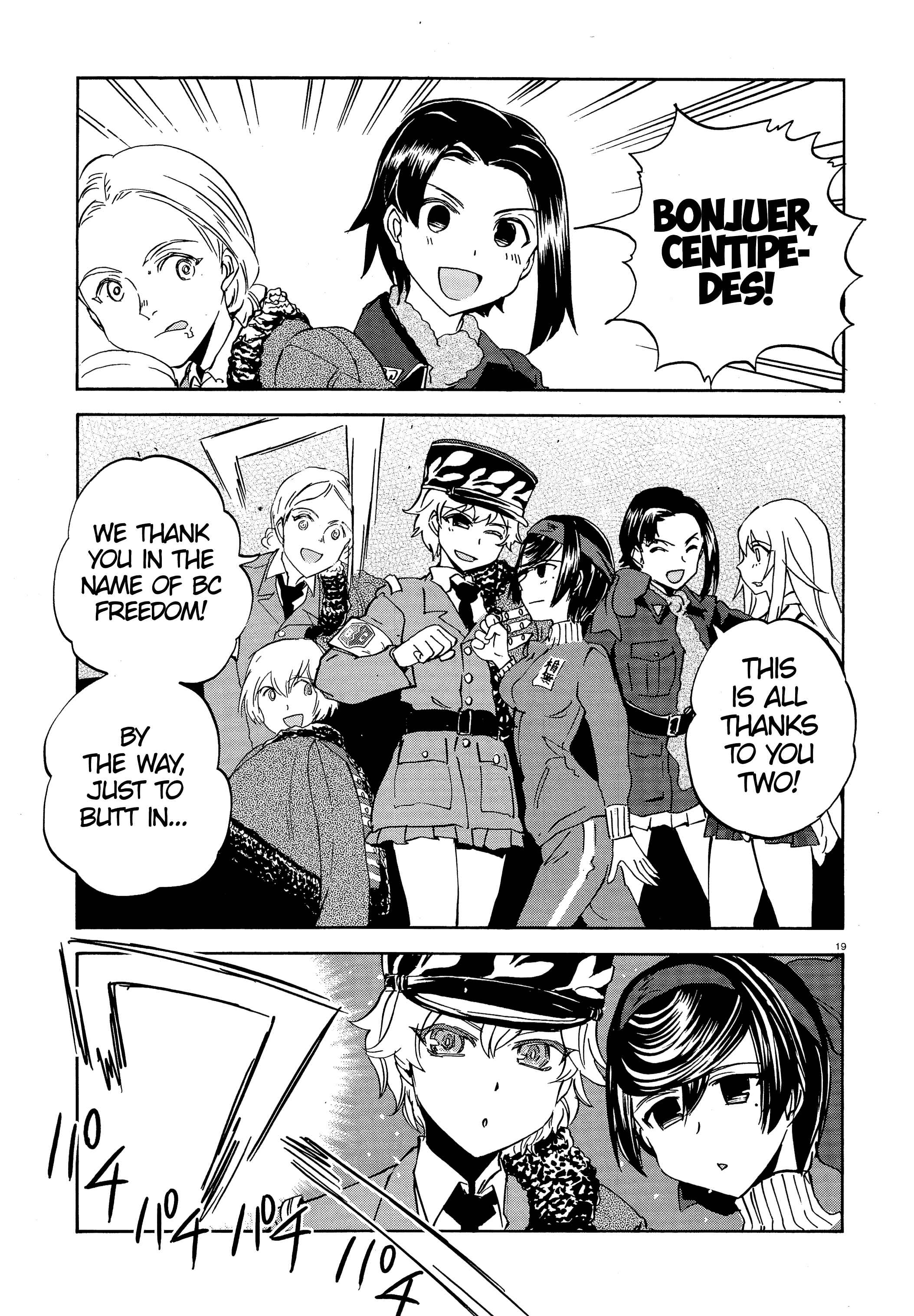 Girls und Panzer: Ribbon no Musha Chapter 21 - Page 22