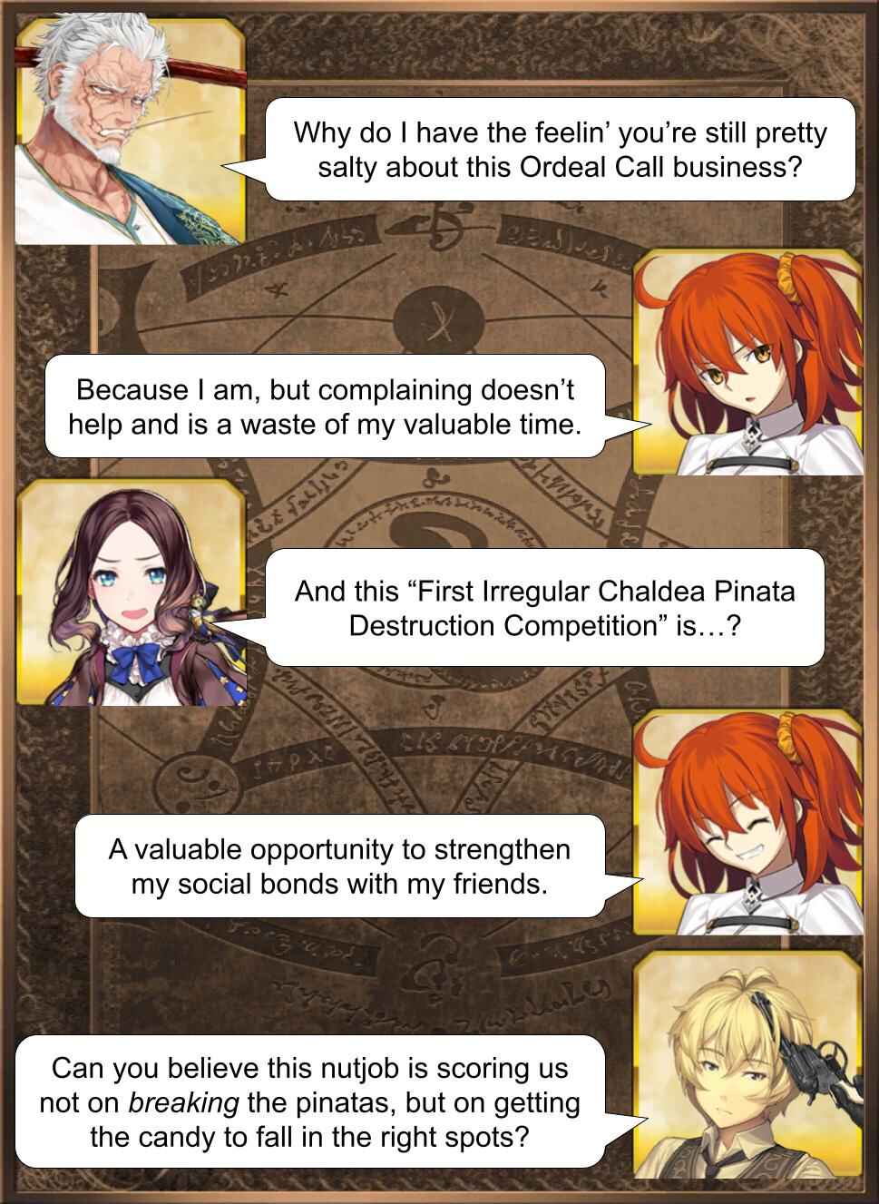 Daily Chaldea Chapter 2579 - Page 1
