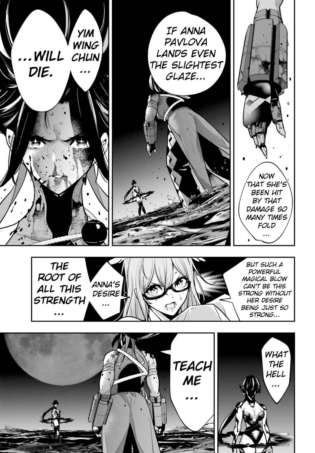 Majo Taisen - 32-nin no Isai no Majo wa Koroshiau Chapter 48 - Page 17