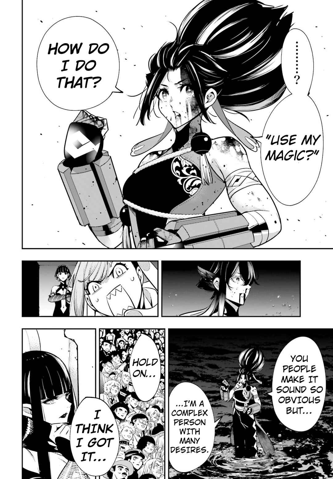 Majo Taisen - 32-nin no Isai no Majo wa Koroshiau Chapter 48 - Page 24