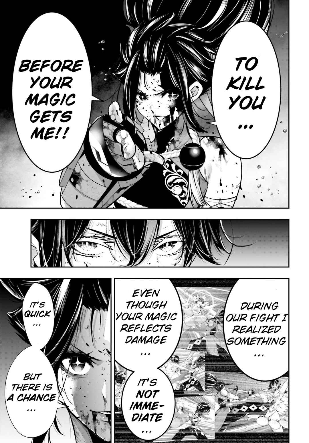 Majo Taisen - 32-nin no Isai no Majo wa Koroshiau Chapter 48 - Page 37