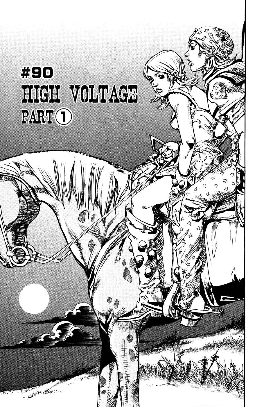 JoJo no Kimyou na Bouken: Part 7 - Steel Ball Run Chapter 90 - Page 1