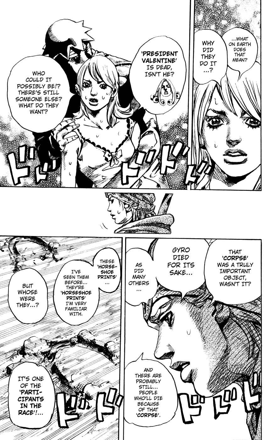 JoJo no Kimyou na Bouken: Part 7 - Steel Ball Run Chapter 90 - Page 17