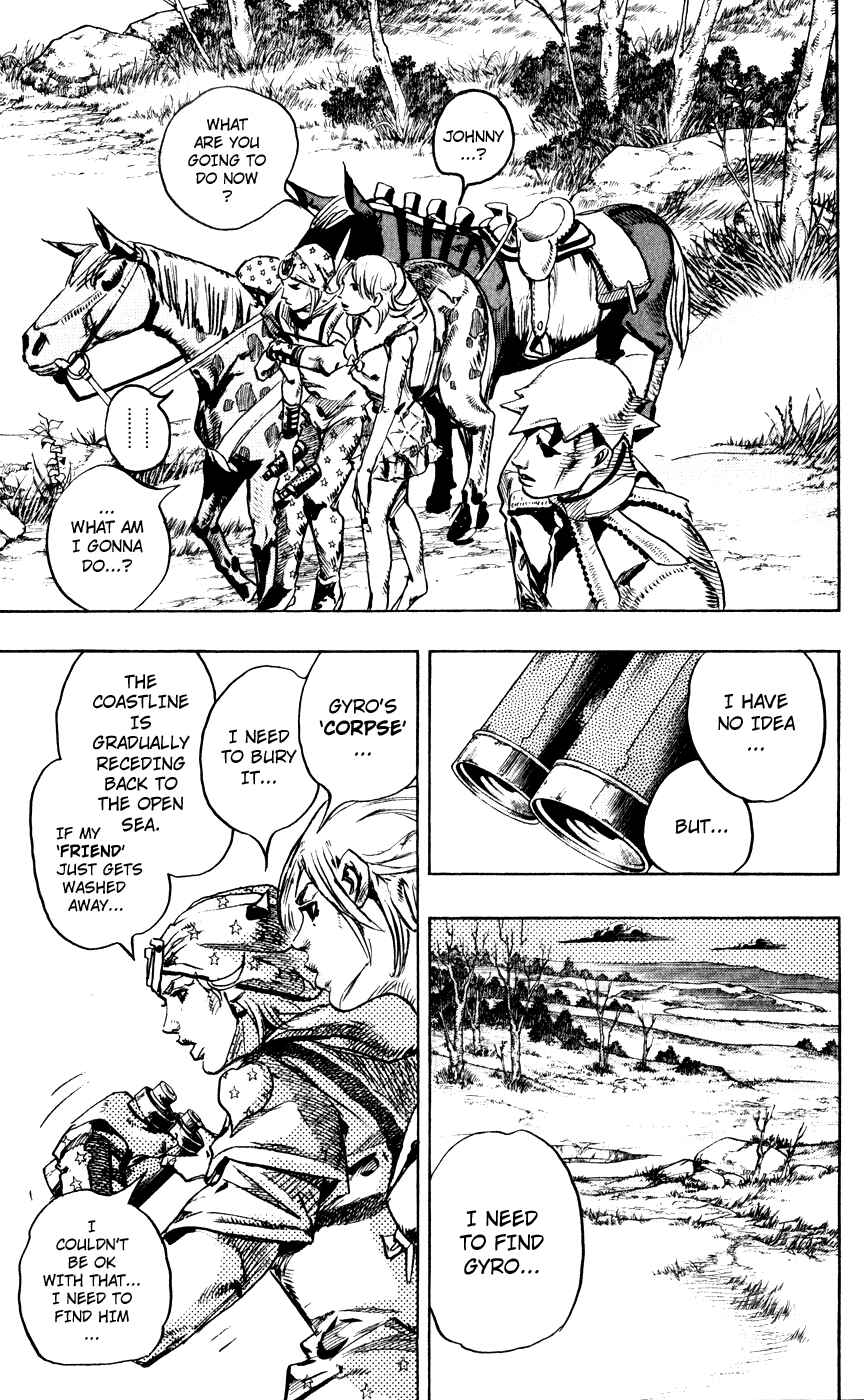 JoJo no Kimyou na Bouken: Part 7 - Steel Ball Run Chapter 90 - Page 9