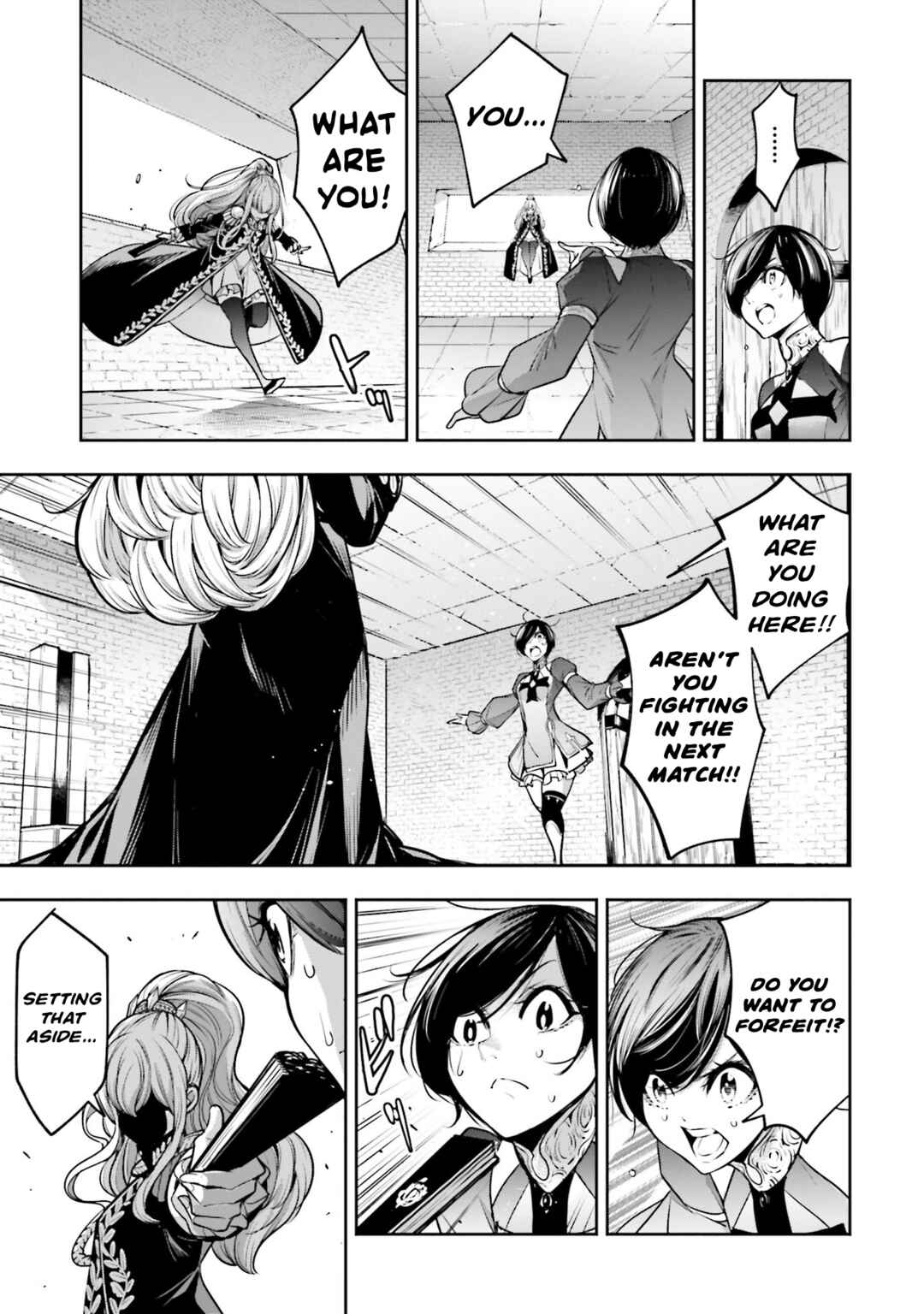 Majo Taisen - 32-nin no Isai no Majo wa Koroshiau Chapter 20 - Page 24
