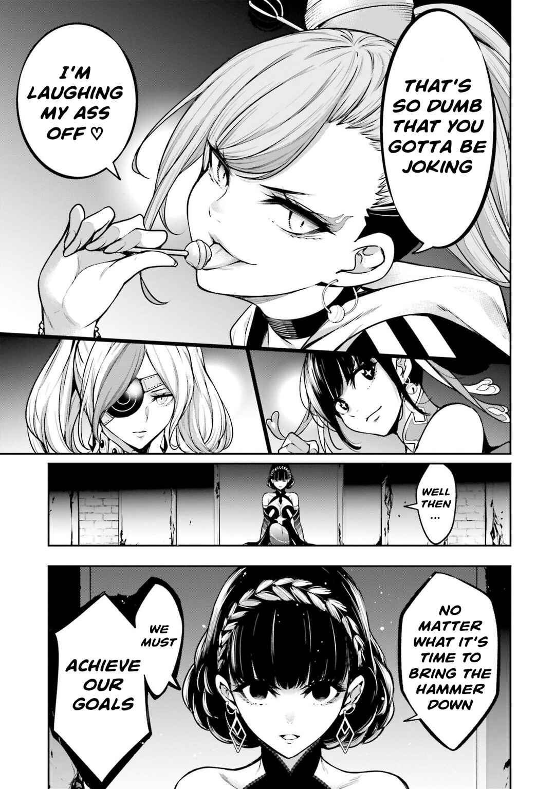 Majo Taisen - 32-nin no Isai no Majo wa Koroshiau Chapter 20 - Page 38