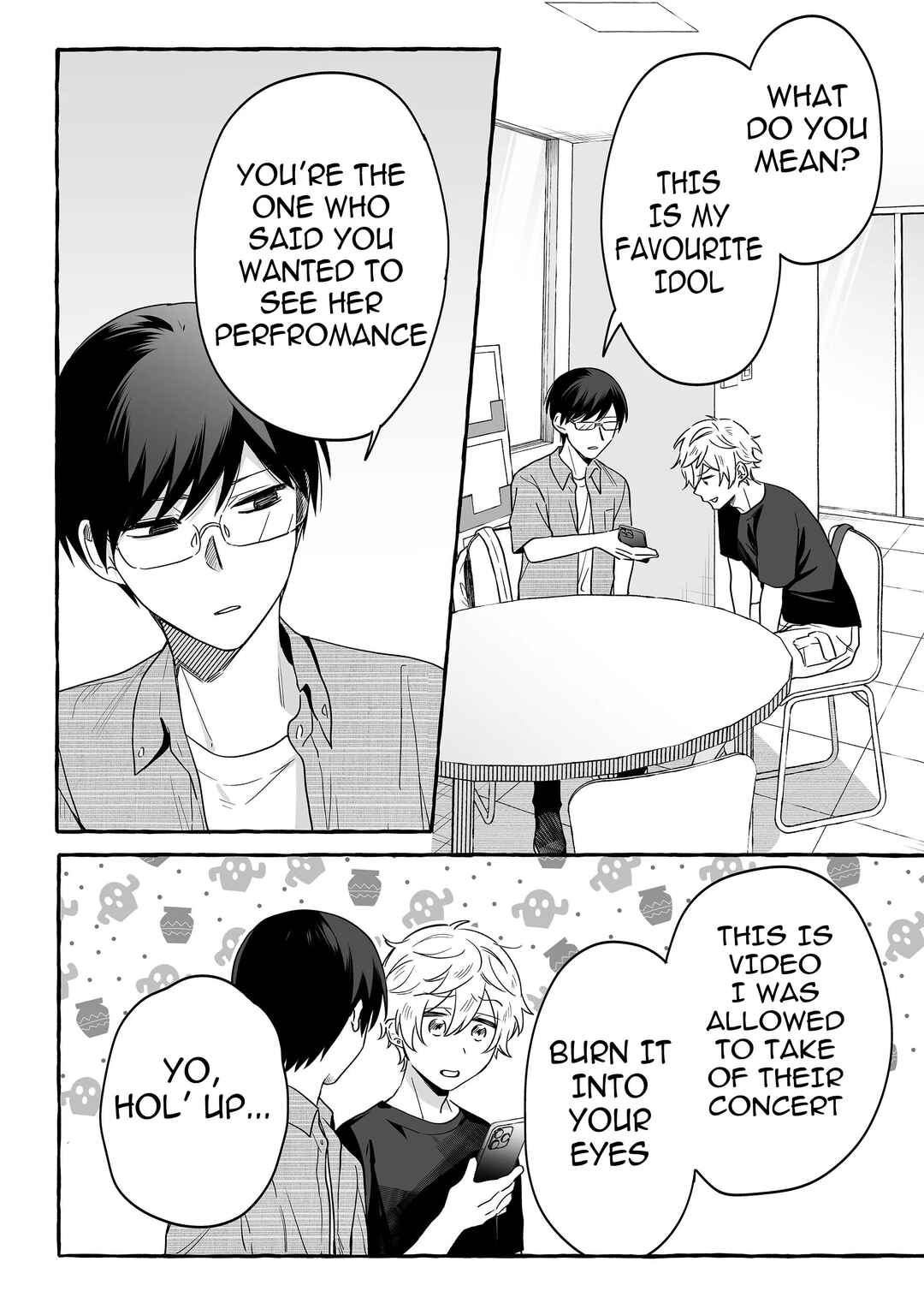 Damedol to Sekai ni 1-nin dake no Fan Chapter 22 - Page 7