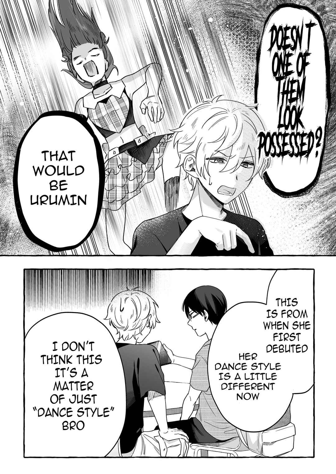 Damedol to Sekai ni 1-nin dake no Fan Chapter 22 - Page 8