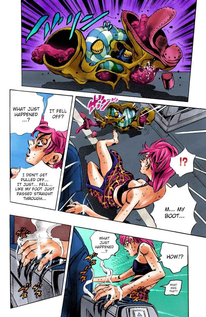 JoJo no Kimyou na Bouken: Part 5 - Ougon no Kaze Color-ban Chapter 98 - Page 17
