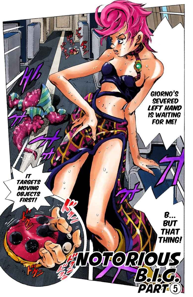JoJo no Kimyou na Bouken: Part 5 - Ougon no Kaze Color-ban Chapter 98 - Page 2