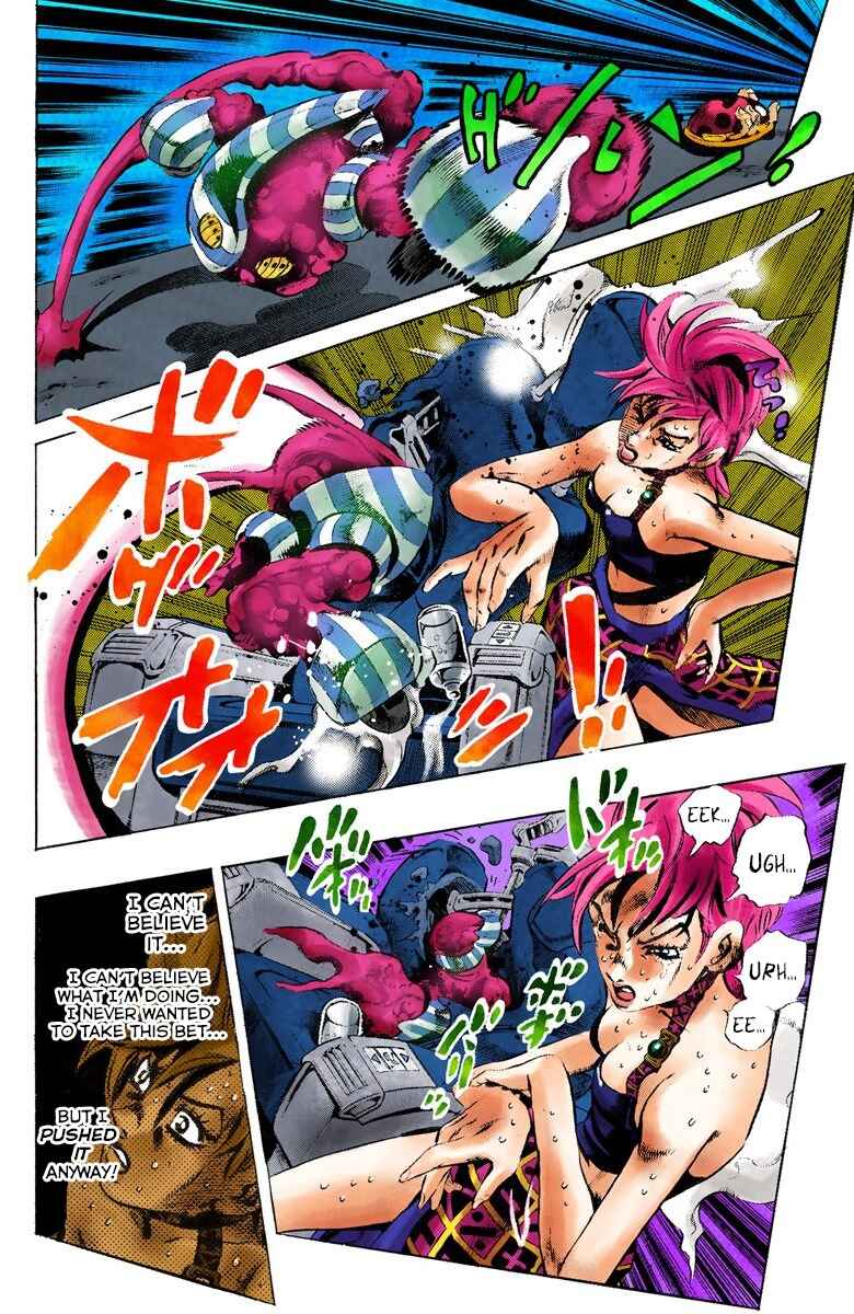 JoJo no Kimyou na Bouken: Part 5 - Ougon no Kaze Color-ban Chapter 98 - Page 8