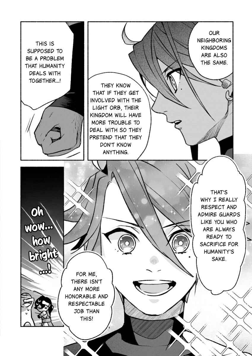 Sono Monban, Saikyou ni Tsuki: Tsuihou Sareta Bougyoryoku 9999 no Senshi, Outo no Monban to shite Musou Suru Chapter 36 - Page 5