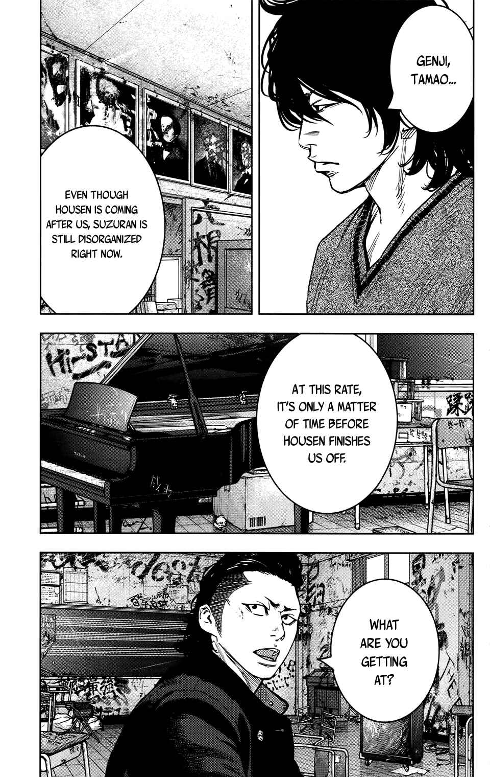Crows ZERO II - Suzuran x Housen Chapter 25 - Page 34