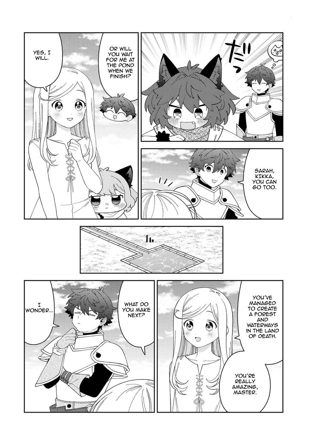 Seirei-tachi no Rakuen to Risou no Isekai Seikatsu Chapter 69 - Page 14