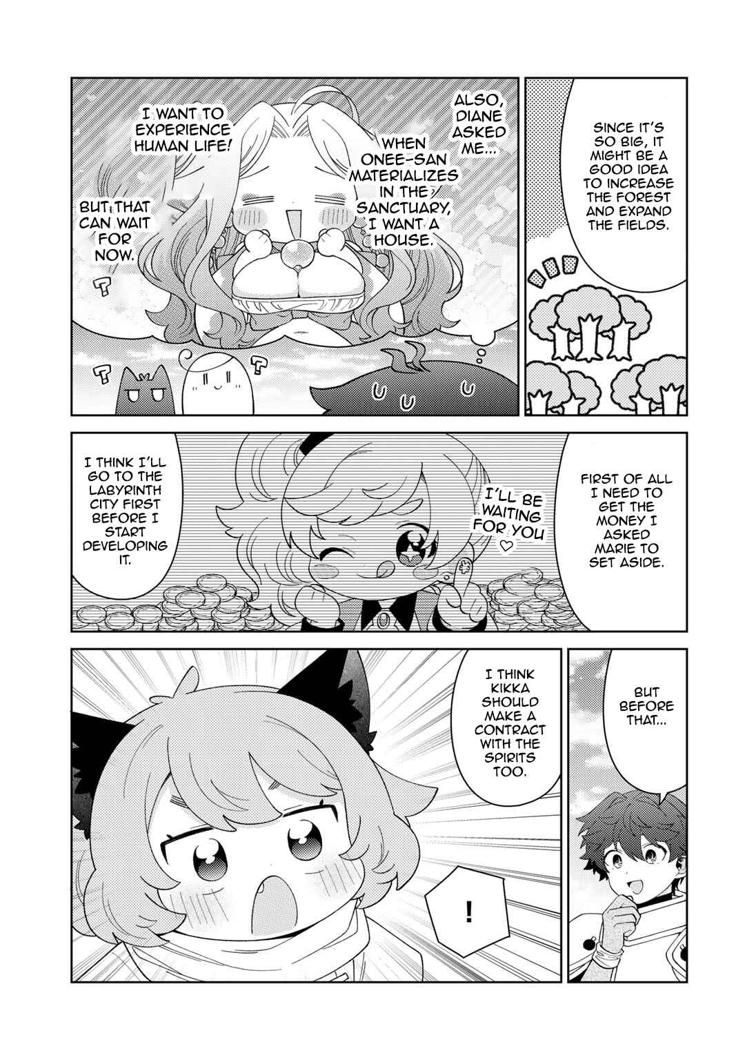 Seirei-tachi no Rakuen to Risou no Isekai Seikatsu Chapter 69 - Page 15