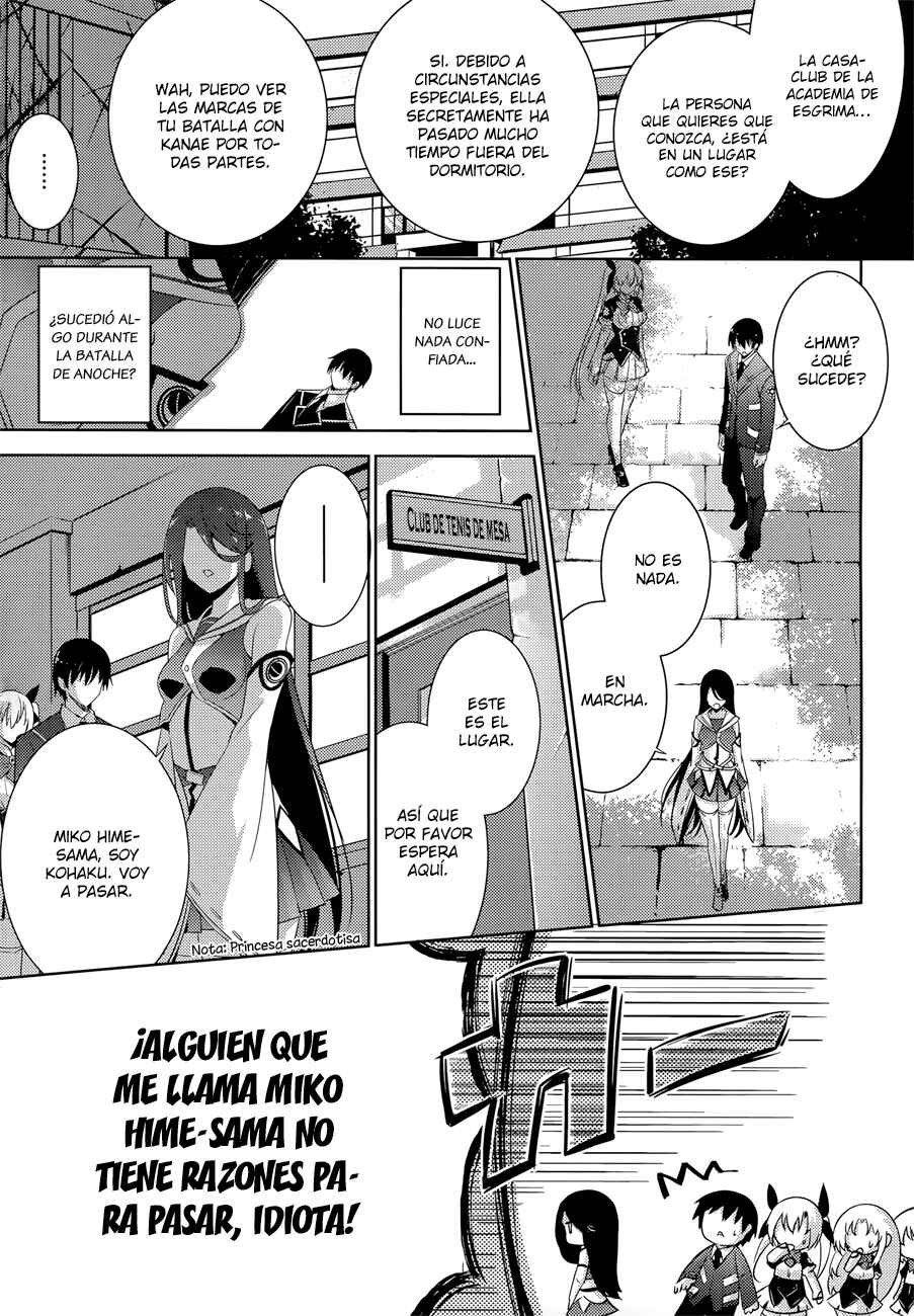 Magika no Kenshi to Shoukan Maou Chapter 30 - Page 3