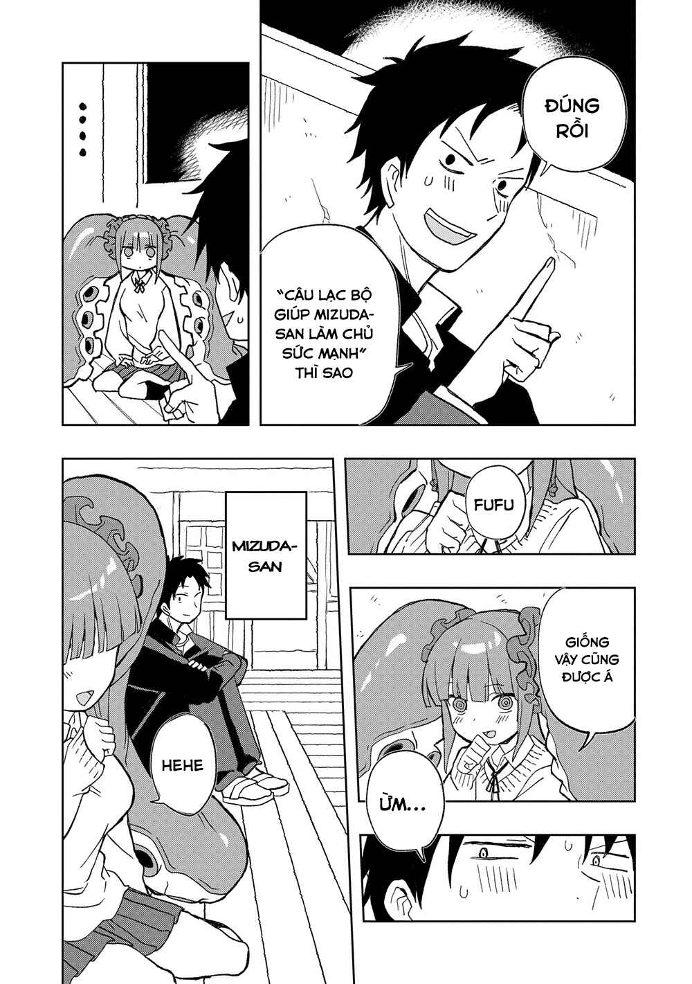 Mizudako-chan kara wa Nigerarenai! Chapter 6 - Page 10