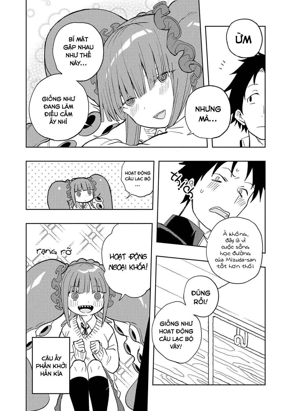 Mizudako-chan kara wa Nigerarenai! Chapter 6 - Page 8