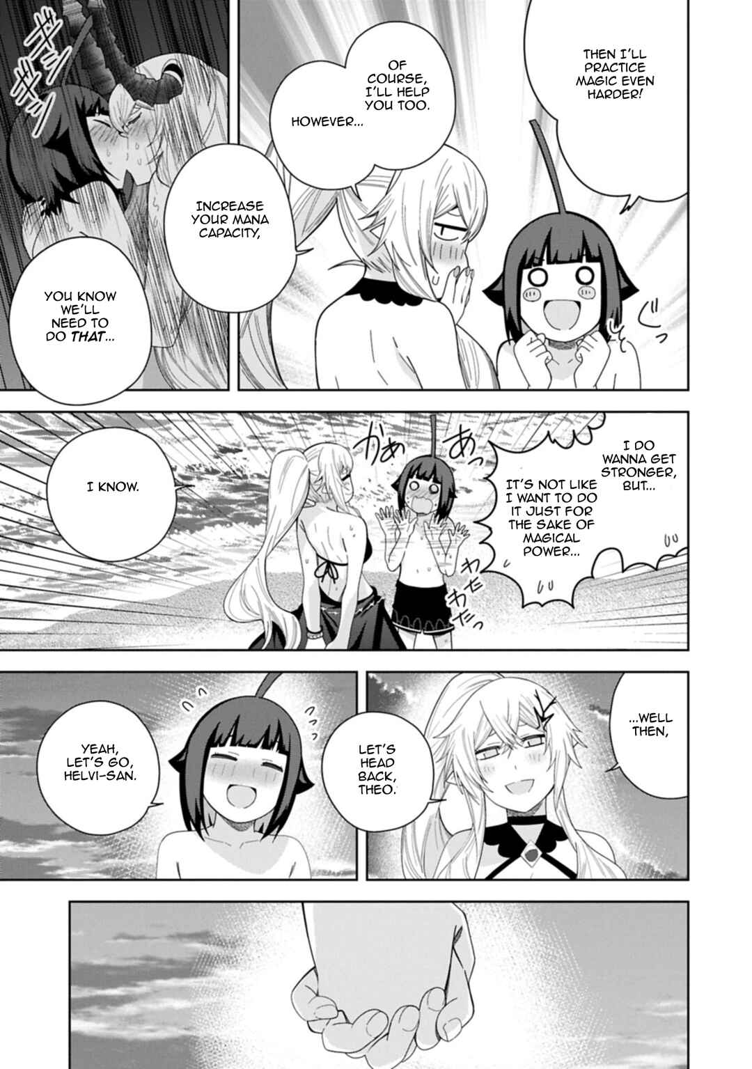 Negai o Kanaete Moraou to Akuma o Shoukan Shita kedo, Kawaikatta node Kekkon Shimashita ~Akuma no Niizuma~ Chapter 52 - Page 34