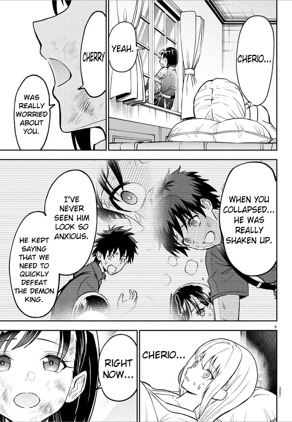 Cherry Yuusha to "Sei" Naru Tsurugi Chapter 25 - Page 9