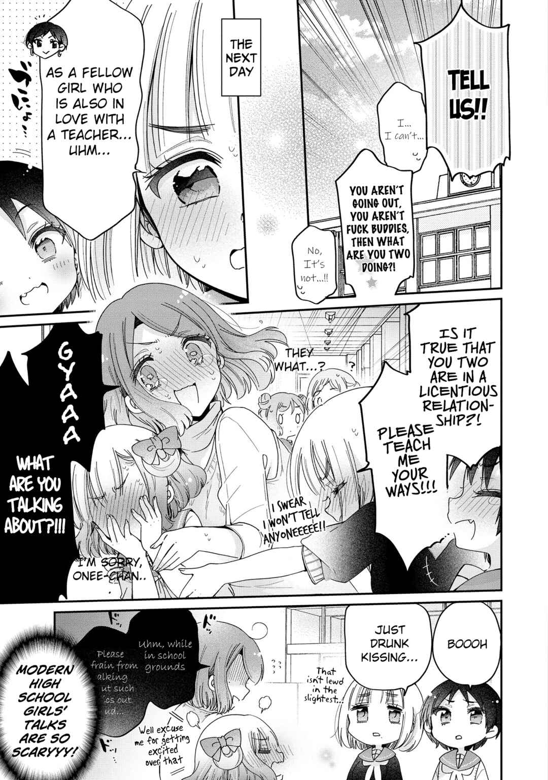 Onee-san wa Joshi Shougakusei ni Kyoumi ga arimasu Chapter 46.2 - Page 8