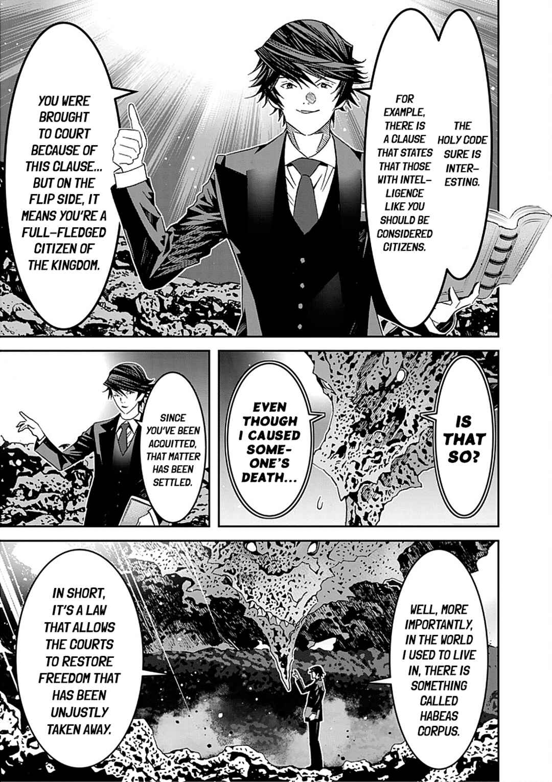 The Lawyer Can't Choose the World He Protects Chapter 4 - Page 25