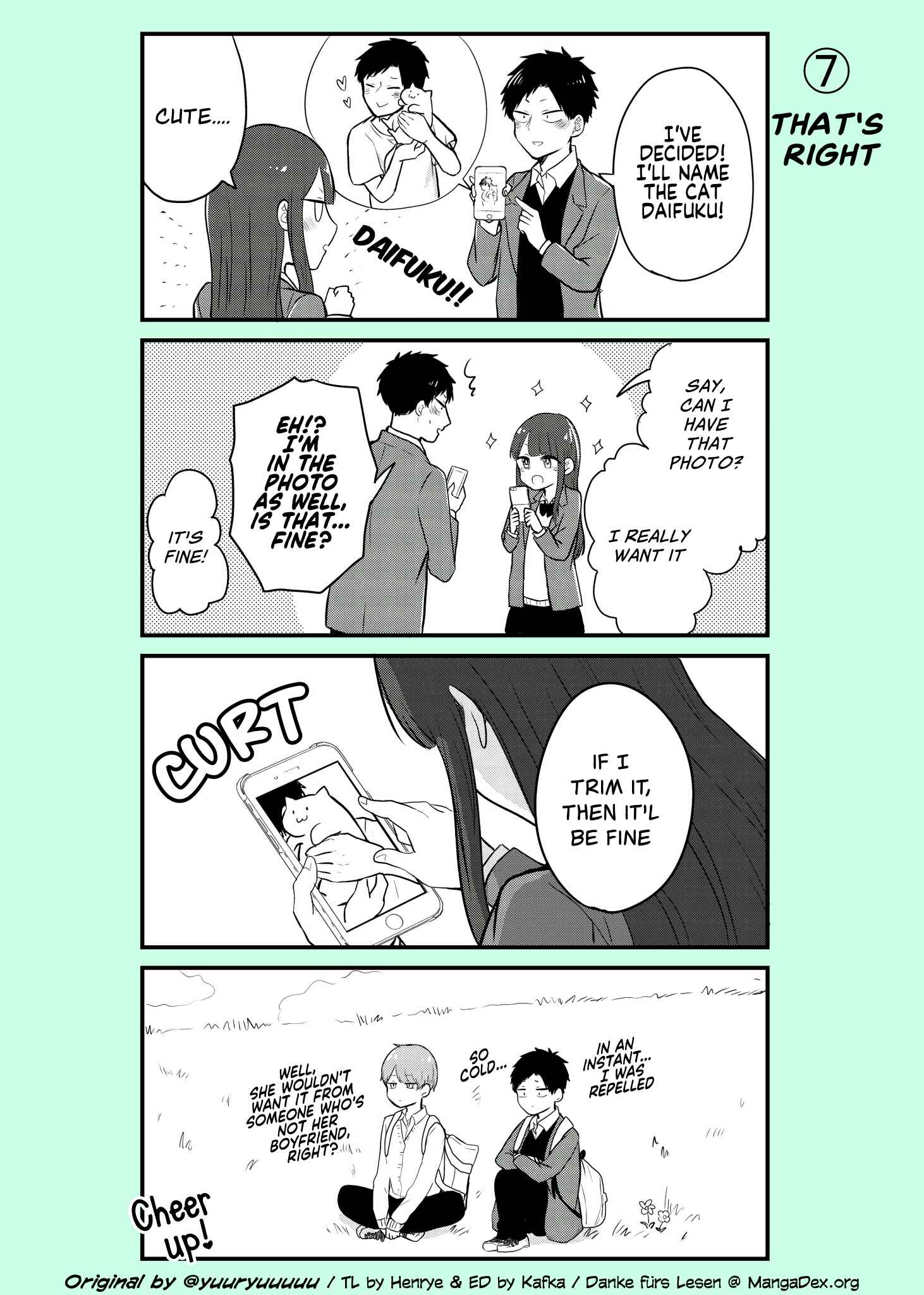 Tayori ni Saretai Ichimura-kun Chapter 7 - Page 1