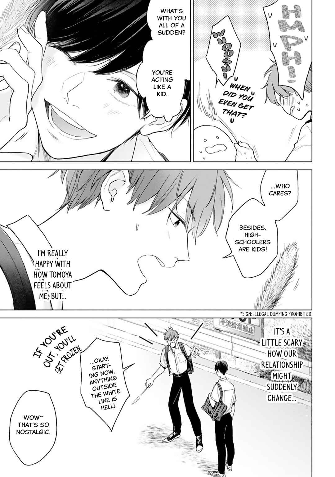 Hankei 15cm no Hatsukoi Chapter 3 - Page 9