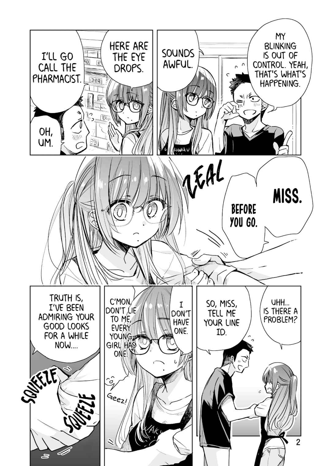 Drugstore Ten'in Sacchan no Nichijou Chapter 5 - Page 2