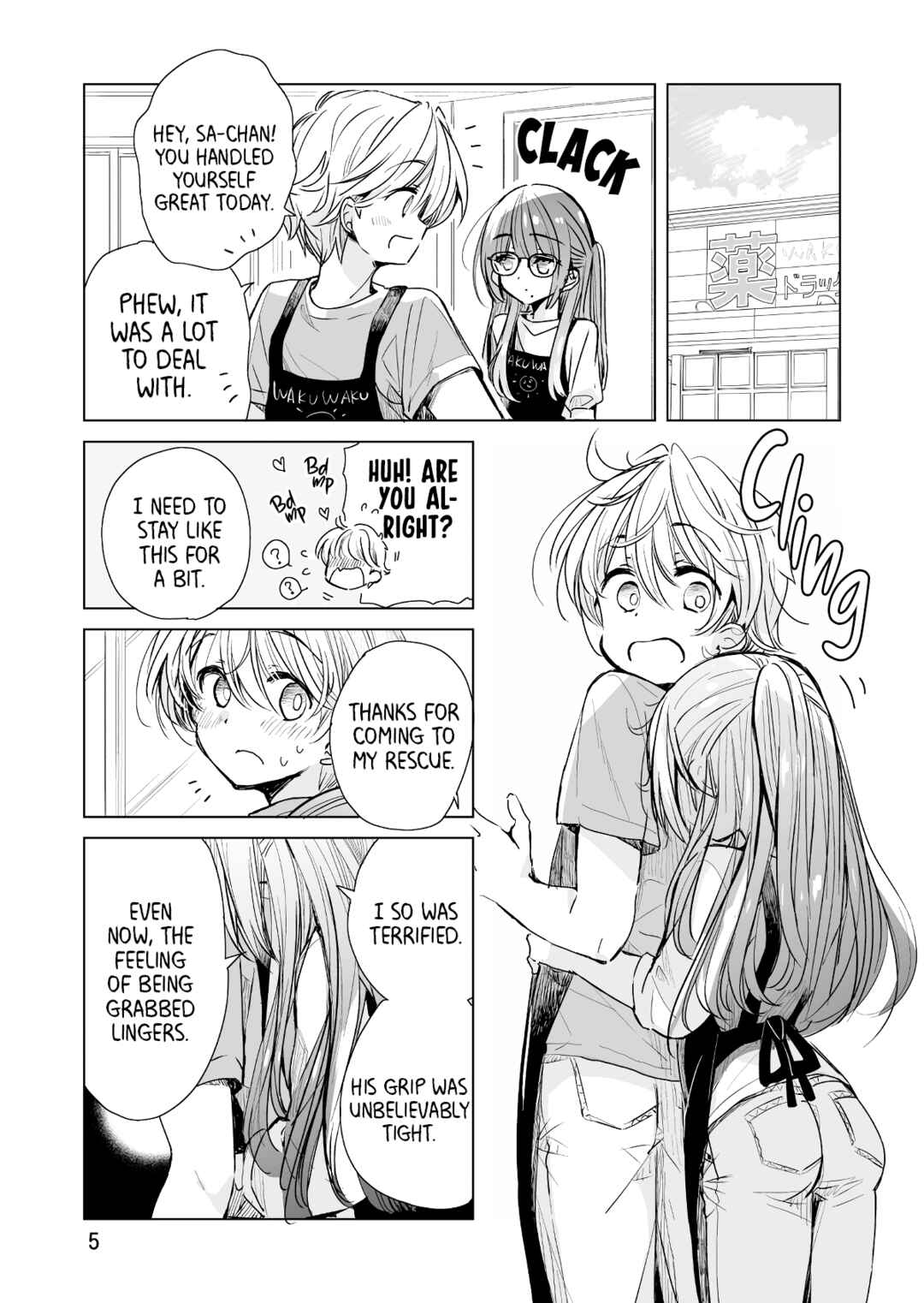 Drugstore Ten'in Sacchan no Nichijou Chapter 5 - Page 5