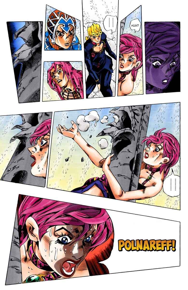 JoJo no Kimyou na Bouken: Part 5 - Ougon no Kaze Color-ban Chapter 140 - Page 11