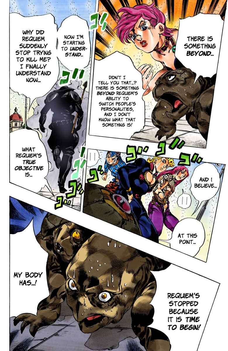 JoJo no Kimyou na Bouken: Part 5 - Ougon no Kaze Color-ban Chapter 140 - Page 14