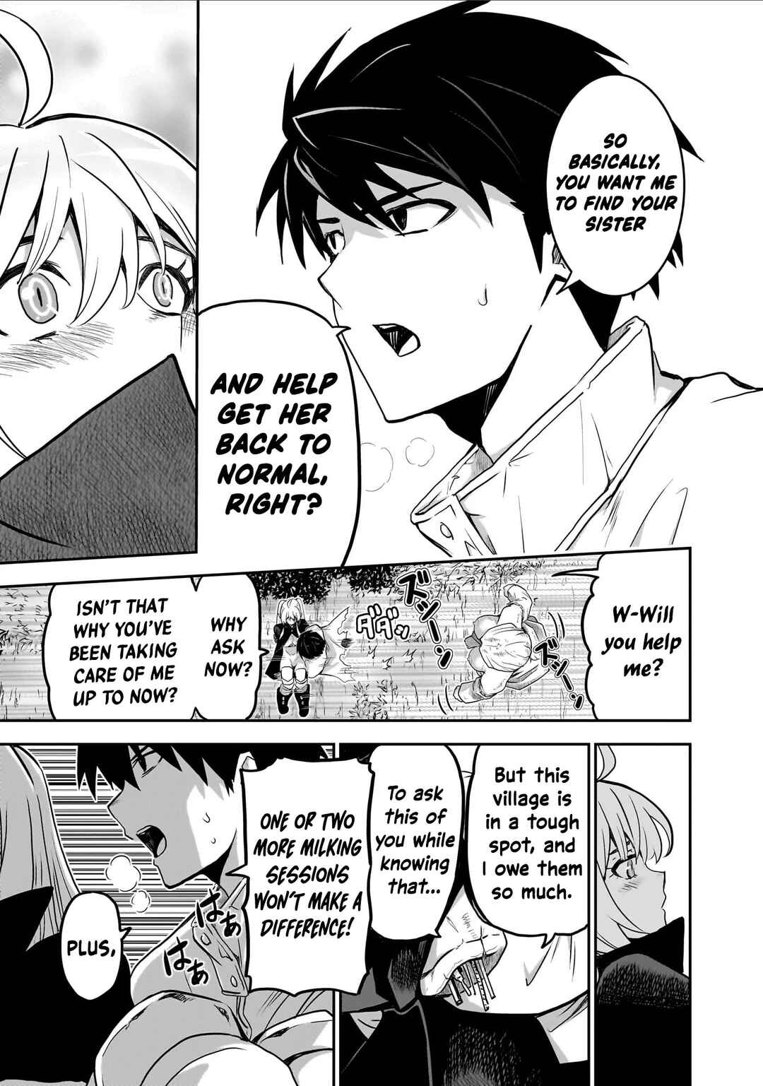 Milk-shibori Hunter no Isekai Sakunyuuki ~Nouka no Saenai Otoko ga Arayuru Shuzoku no Chiku-B wo Moteasobi-toriko ni Suru~ Chapter 4 - Page 22