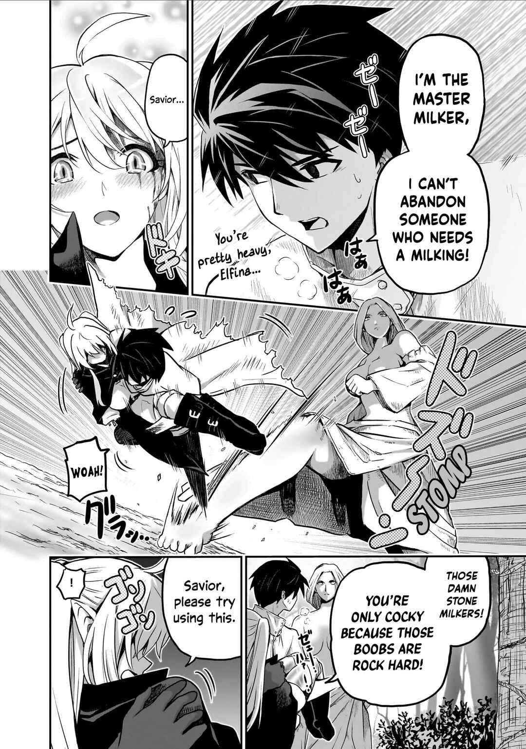 Milk-shibori Hunter no Isekai Sakunyuuki ~Nouka no Saenai Otoko ga Arayuru Shuzoku no Chiku-B wo Moteasobi-toriko ni Suru~ Chapter 4 - Page 23