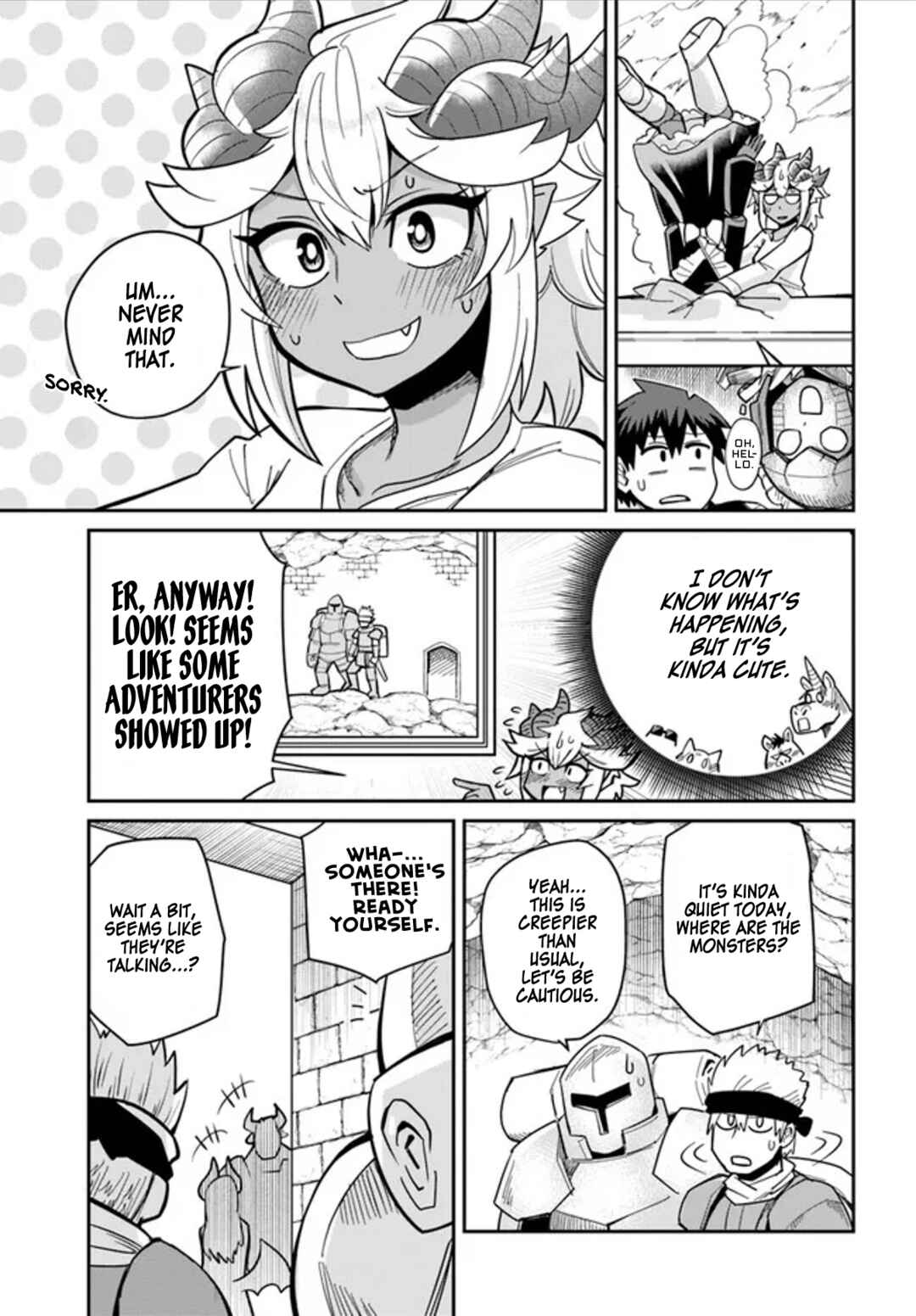 Dungeon no Osananajimi Chapter 20.1 - Page 9