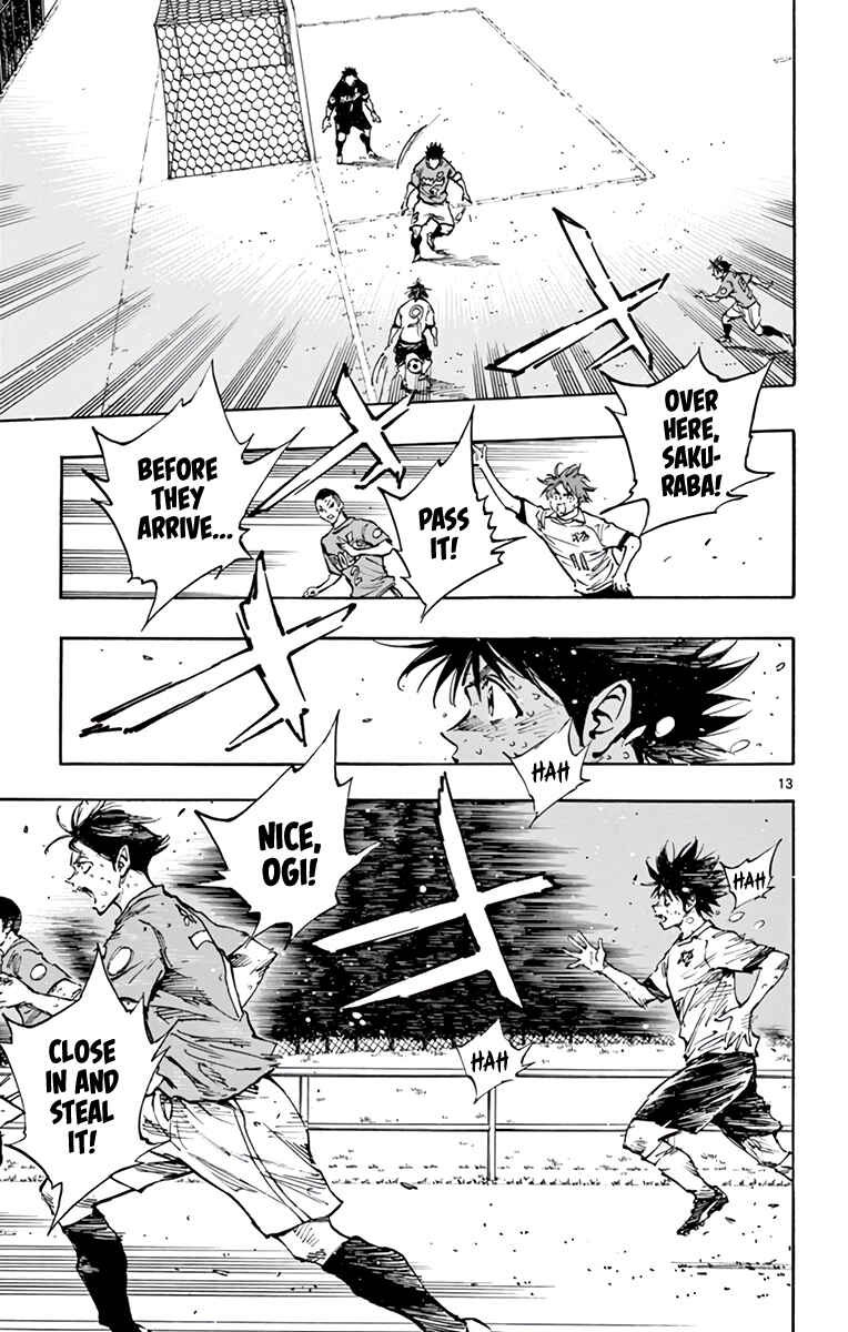 BE BLUES ~Ao ni Nare~ Chapter 364 - Page 13