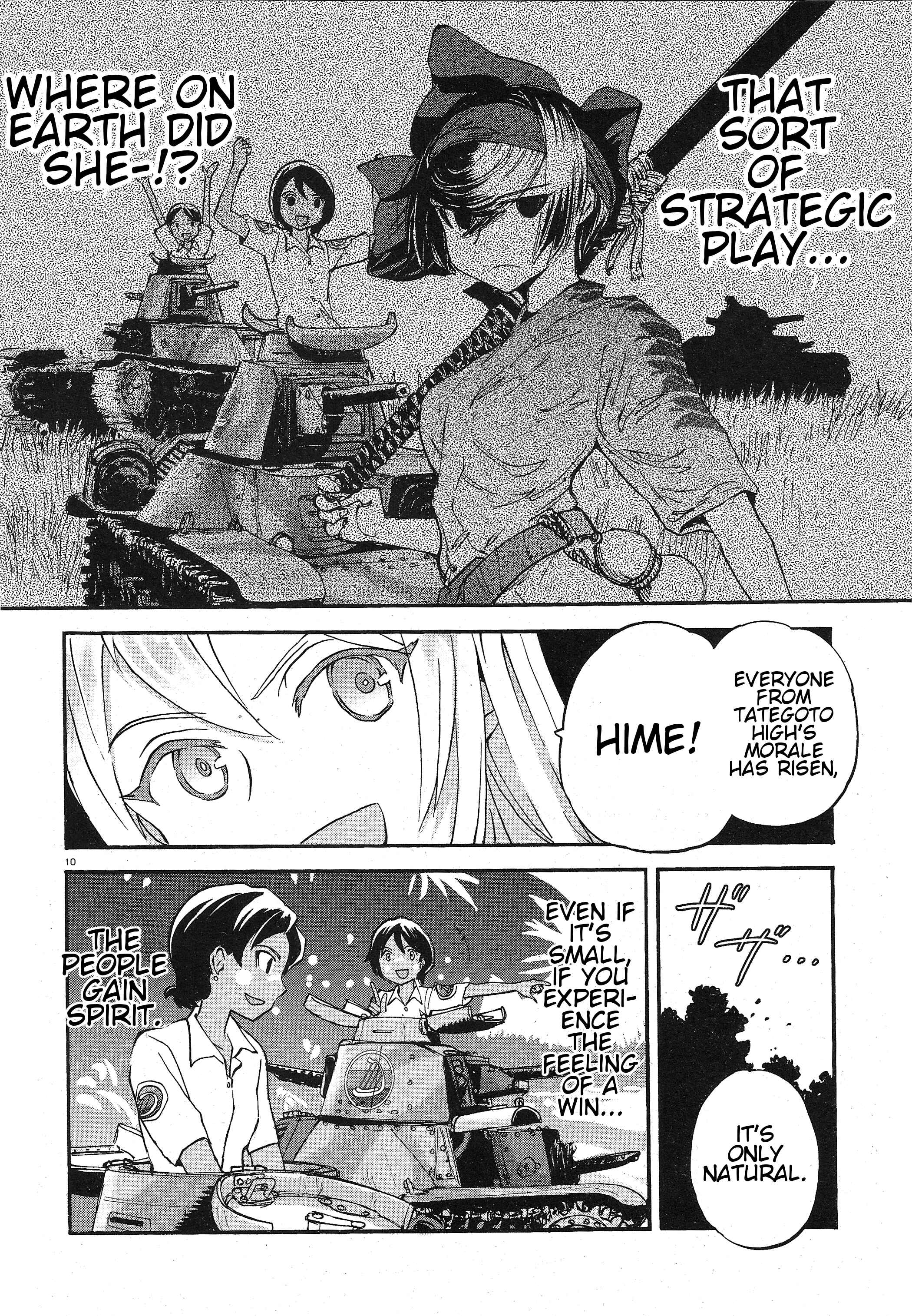 Girls und Panzer: Ribbon no Musha Chapter 14 - Page 10