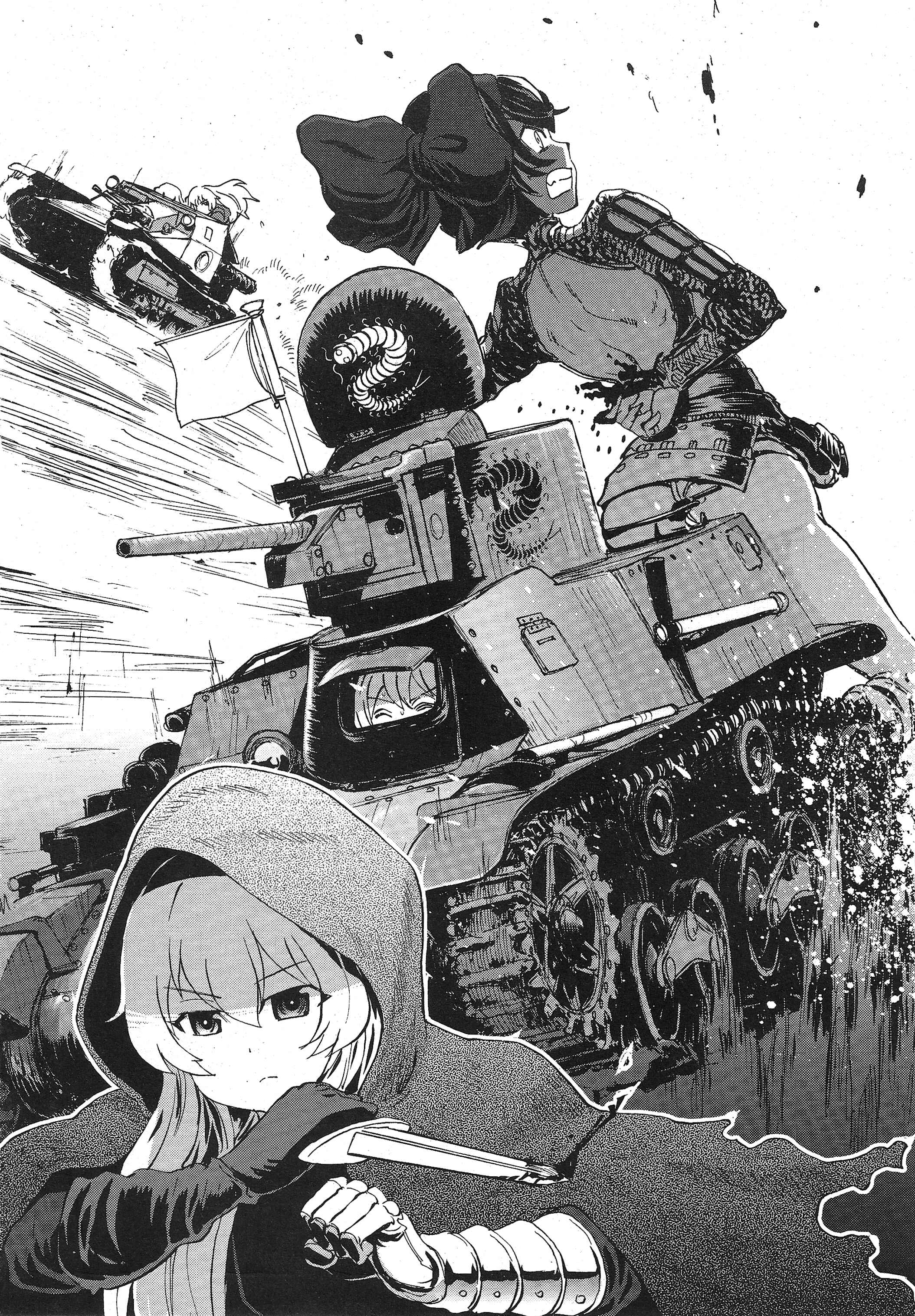 Girls und Panzer: Ribbon no Musha Chapter 14 - Page 22